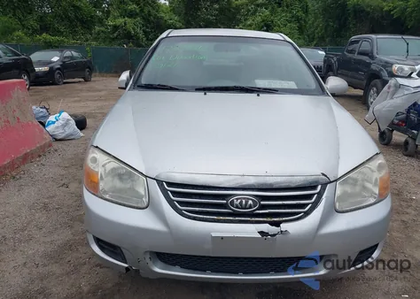 2008 Kia Spectra Ex from USA, damaged, VIN KNAFE122485577402